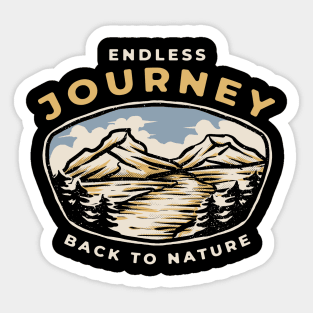 Endless Journey - Back To Nature Sticker